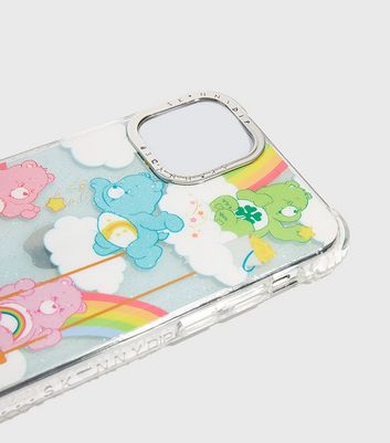 Skinnydip Multicoloured Care Bear iPhone Shock Case New Look