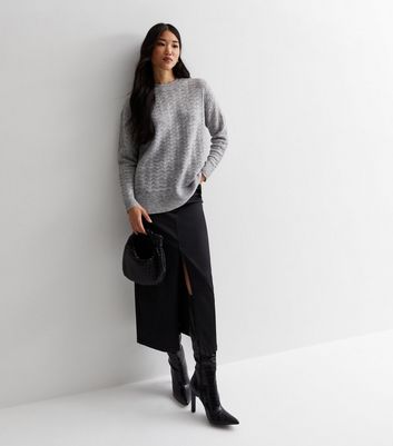 Pocket Jumper - Pale Grey