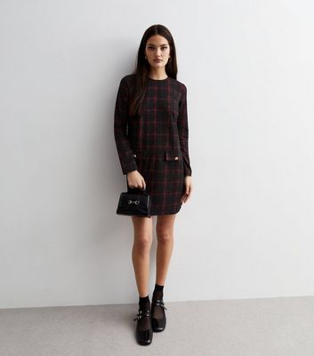 Tartan dress sale new look