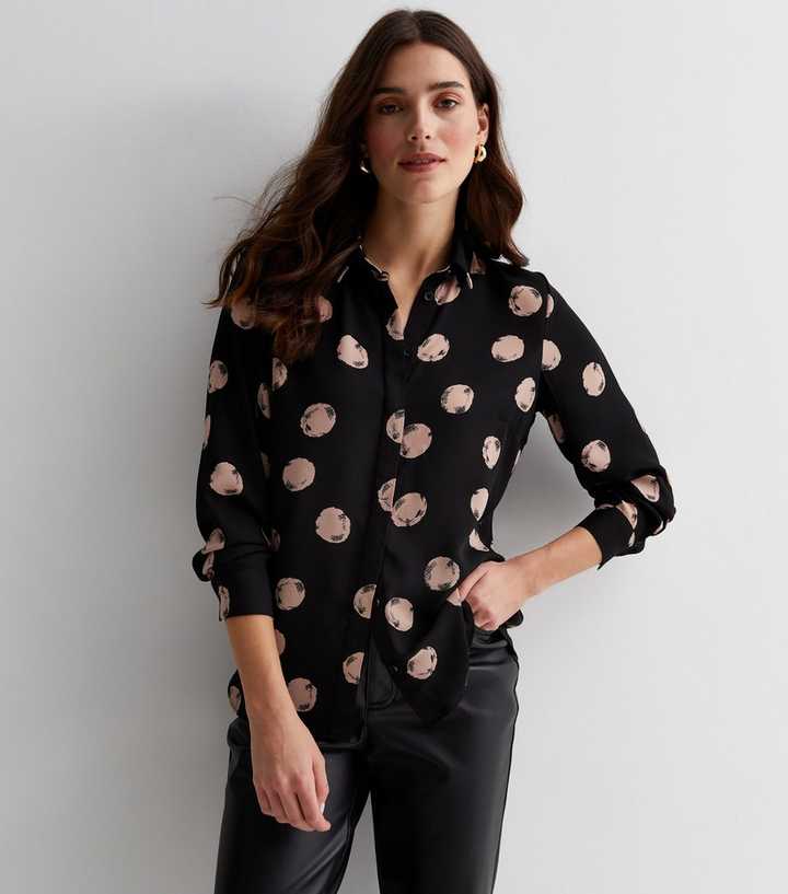 Black Spot Long Sleeve Shirt