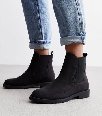 New look hotsell suede chelsea boots