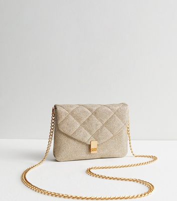 Tan quilted crossbody online bag