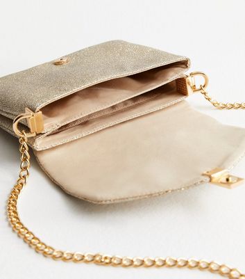 Crossbody gold chain discount strap