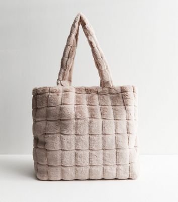 Mink Faux Fur Tote Bag | New Look