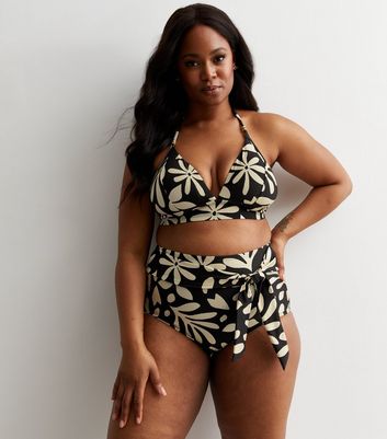 Cute plus size high waisted 2024 bathing suits