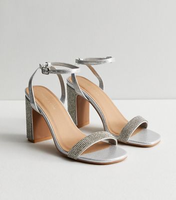 Metallic on sale strap sandals