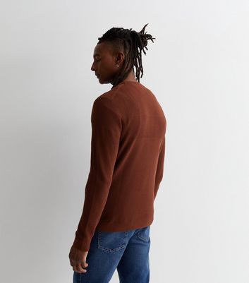 Rust hot sale sweater men