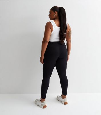 Heather Black Double Mesh Slits High Waist Leggings – TEMA Athletics