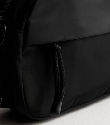 Black Camera Cross Body Bag New Look