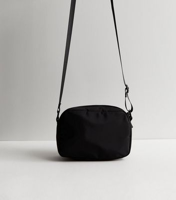 Black Camera Cross Body Bag New Look