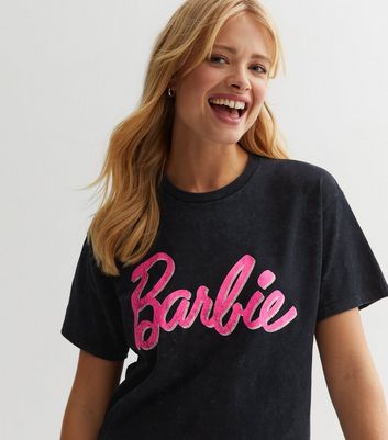 Black barbie t shirt on sale