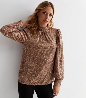 New look sequin outlet tops