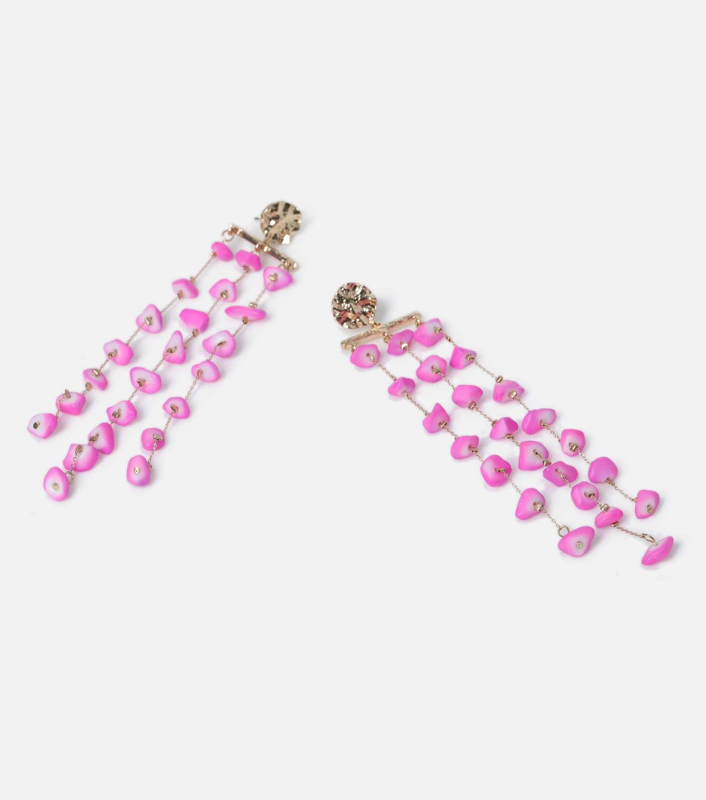 Freedom Bright Pink Mobile Drop Earrings Image 2