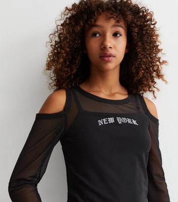 New look cold online shoulder tops