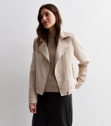 New look faux clearance suede biker jacket