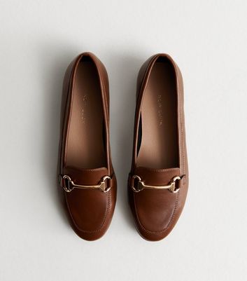 New look leather store loafers