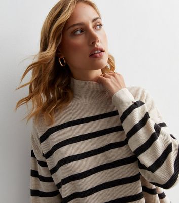 Off white striped clearance sweater