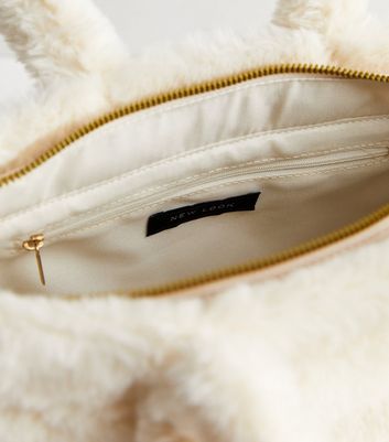 New look faux store fur bag