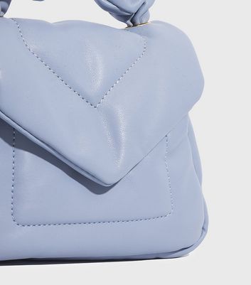 Blue best sale ruched bag