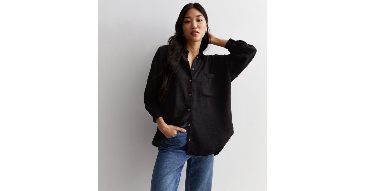 Oversized Long Back Shirt