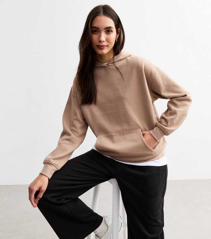 Camel Pocket Front Hoodie