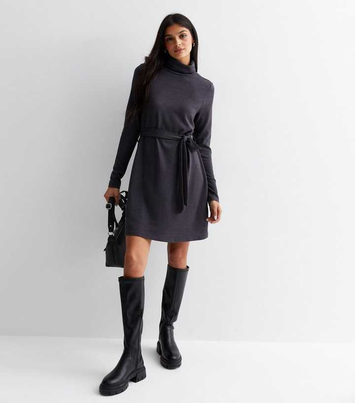 dark grey tunic dress MONTHLY COLORS : JULY Tunic Dark Grey  ISSEY MIYAKE EU