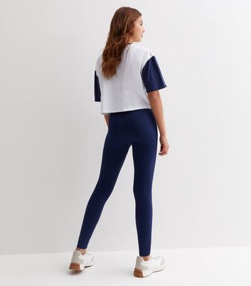 Girls blue outlet leggins