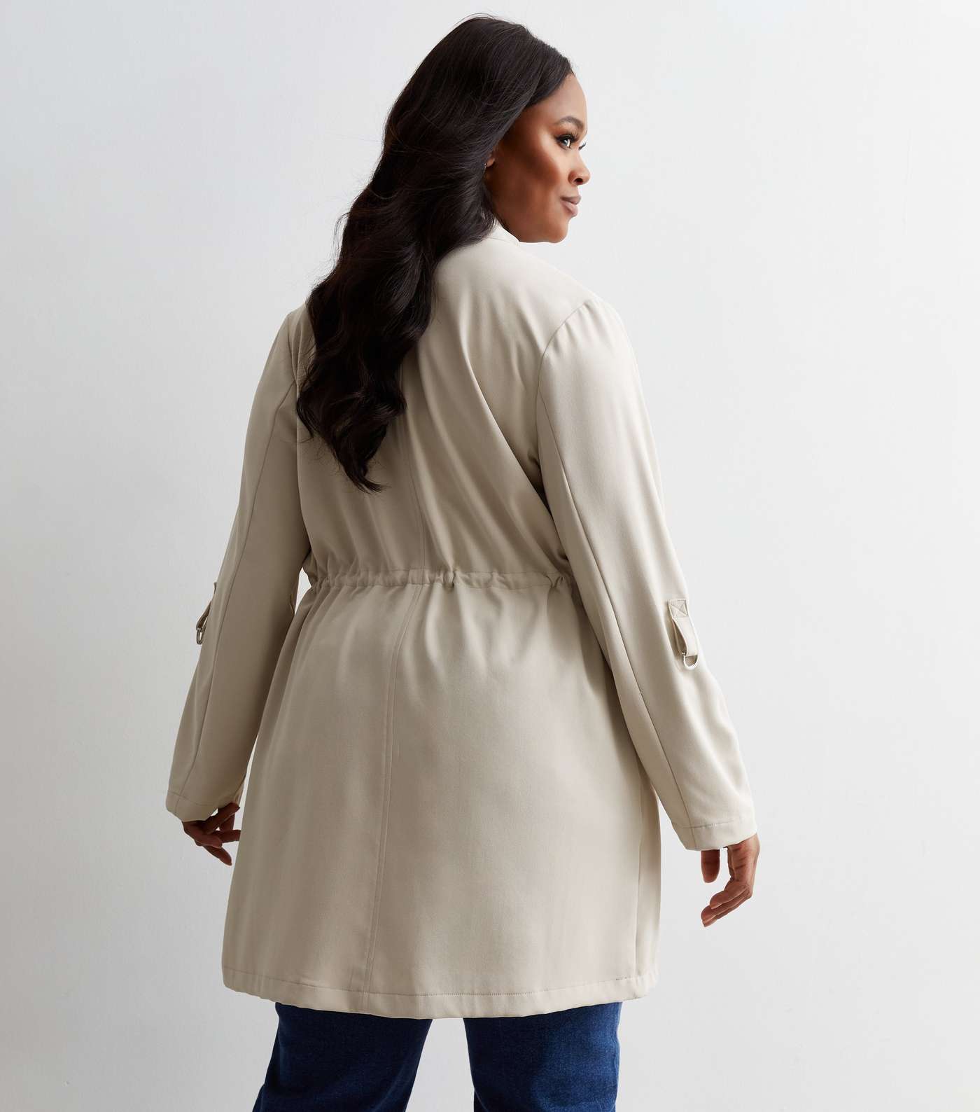 Curves Stone Waterfall Duster Jacket Image 4