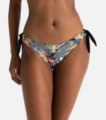 Floral store bikini bottoms