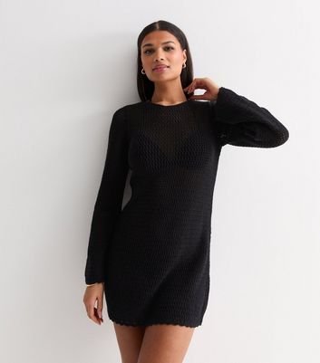 Long sleeve 2024 beach dress