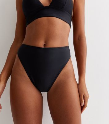 Black Thong Bikini Bottoms New Look