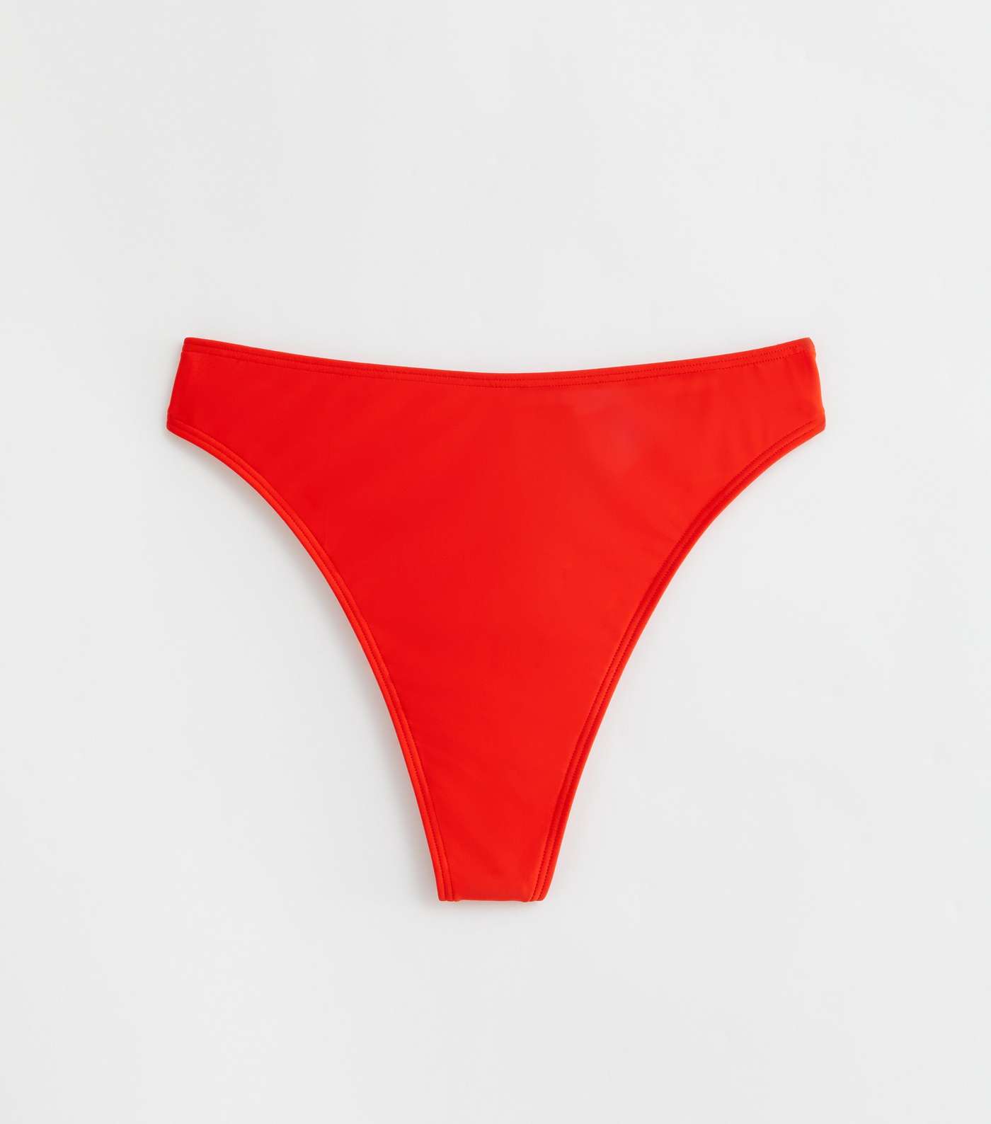 Red Thong Bikini Bottoms Image 5