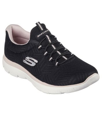 Skechers Black Summits Trainers New Look