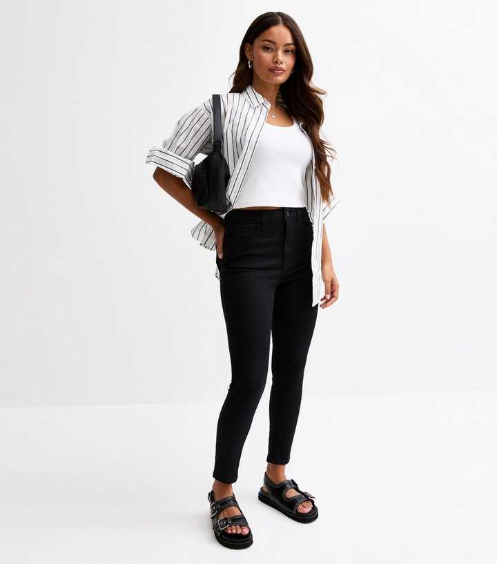 Petite Black Jenna Skinny Fit Jeans