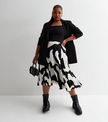 Plus size pleated skirt clearance 50