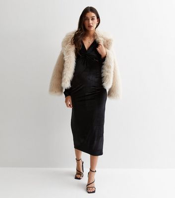 Missguided crushed 2024 velvet dress