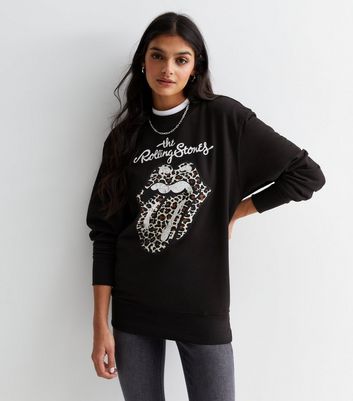 Rolling stones 2025 sweatshirt women's