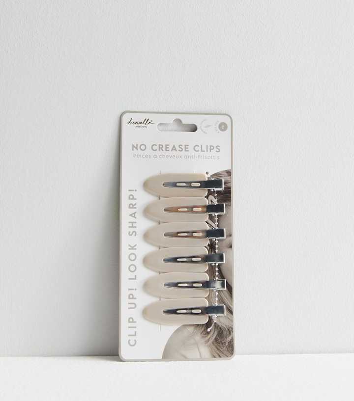 Danielle Creations Grey No Crease Hair Clips