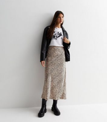 Button up bias discount cut skirt animalia