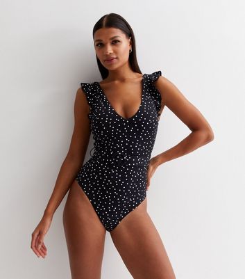 Frill sleeve sales swimsuit