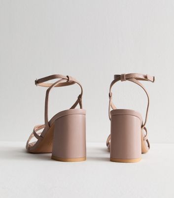 Brown strappy sandals deals