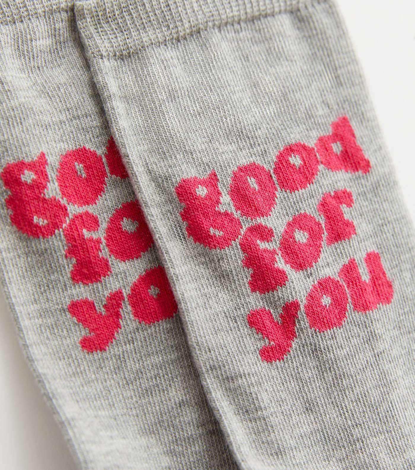 Grey Good For You Socks Image 2