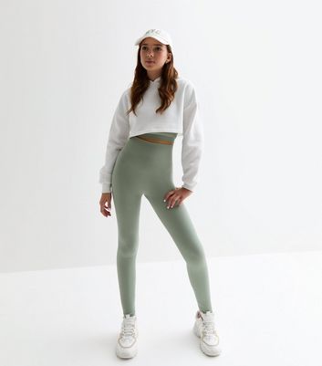 Light olive outlet green leggings