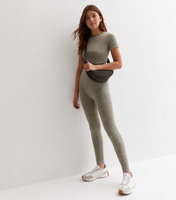 Girls 2025 khaki leggings