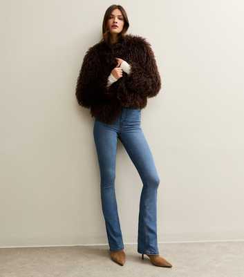 Tall Blue Waist Enhance Quinn Bootcut Jeans