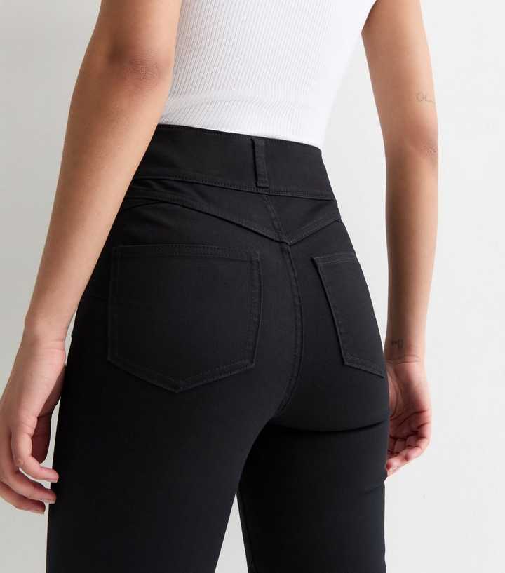 Tall Black High Waist Yazmin Skinny Jeans New Look