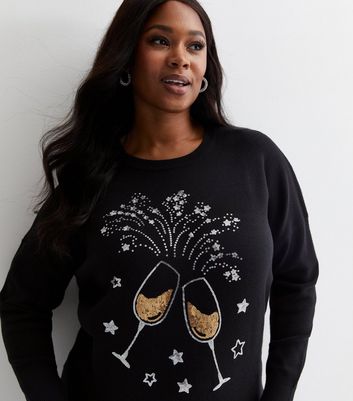 Glitter hot sale christmas jumper