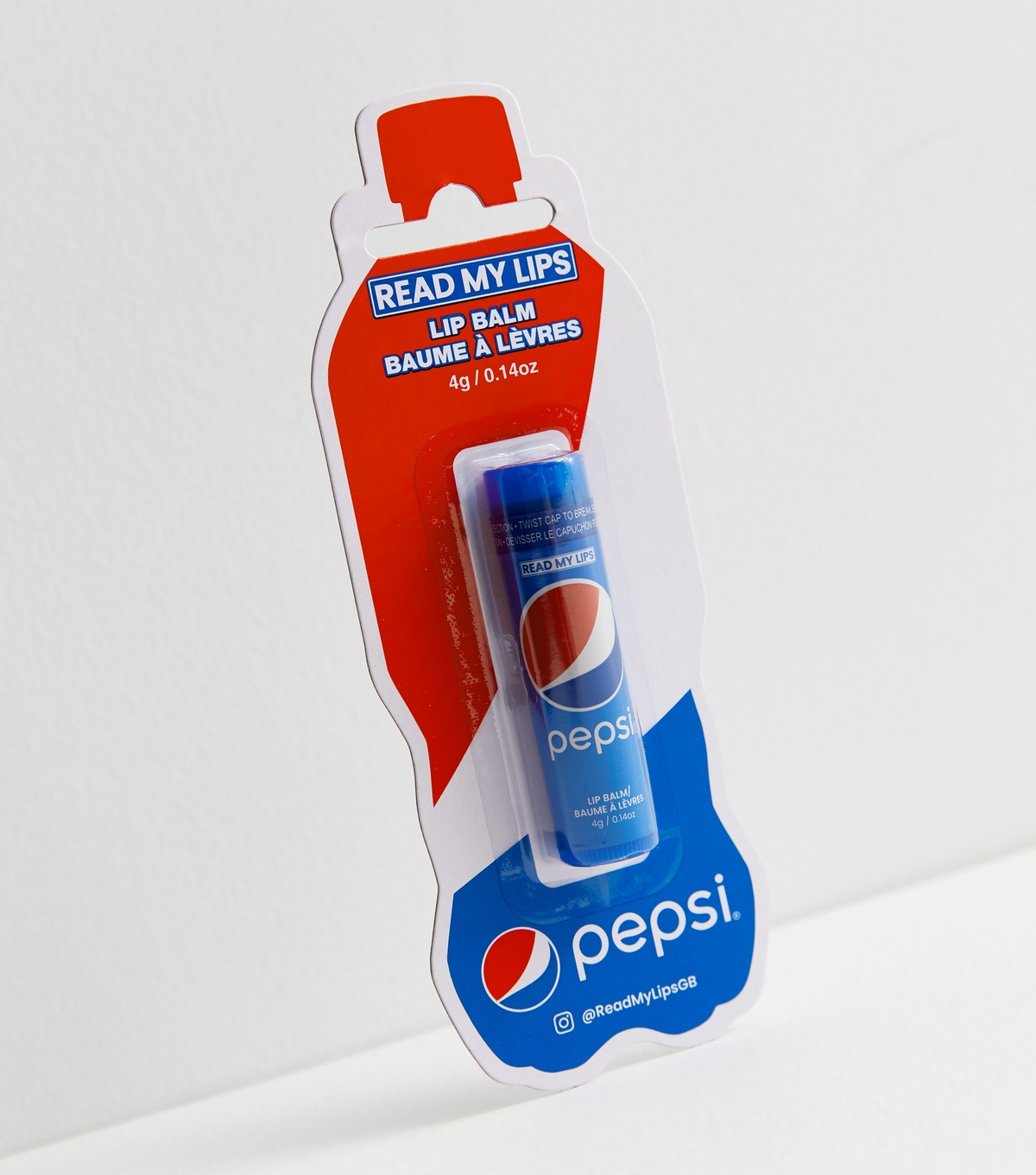 Pale Blue Pepsi Lip Balm New Look