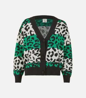 Chunky hotsell leopard cardigan