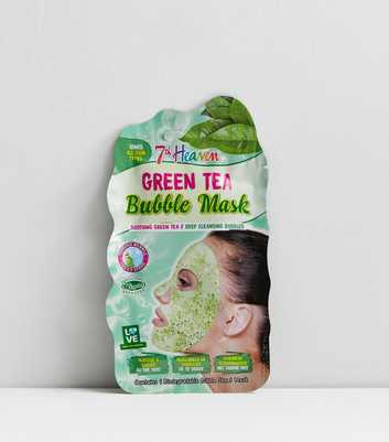 7th Heaven Green Tea Bubble Face Mask
